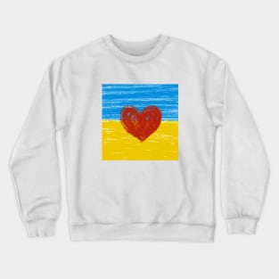 Support Ukraine Crewneck Sweatshirt